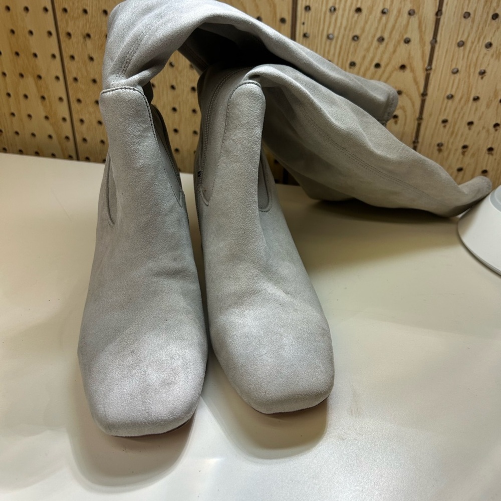 Nordstrom Gray Over the Knee Boots